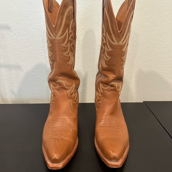 Tecovas Annie Cowboy Boots - 7.5 Caramel - Picture 3 of 7